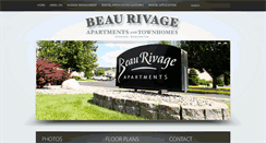 Desktop Screenshot of beaurivageapts.com